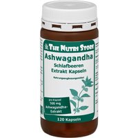 Ashwagandha Schlafbeeren Extrakt Kapseln von The Nutri Store