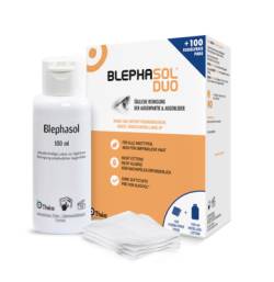 BLEPHASOL Duo 100 ml Lotion+100 Reinigungspads 1 P von Thea Pharma GmbH