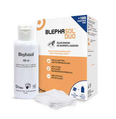 BLEPHASOL Duo 100 ml Lotion+100 Reinigungspads 1 P von Thea Pharma GmbH