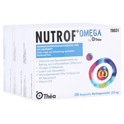 "Nutrof Omega Kapseln 3x30 Stück" von "Thea Pharma GmbH"