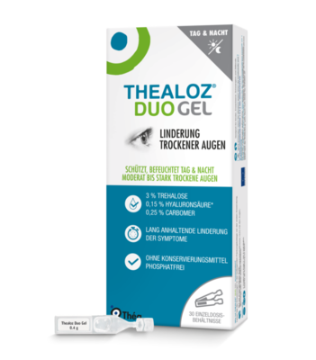 THEALOZ Duo Augengel 30X0.4 g von Thea Pharma GmbH