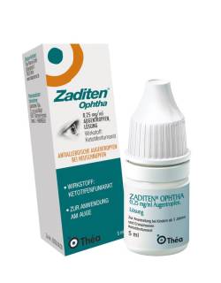 ZADITEN Ophtha 0,25 mg / ml von Thea Pharma GmbH