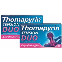 Thomapyrin® Tension DUO bei Kopfschmerzen: Ibuprofen/Coffein von Thomapyrin