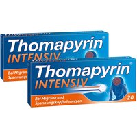 Thomapyrin Intensiv bei intensiveren Kopfschmerzen & Migräne von Thomapyrin