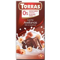 Torras Milk&Hazelnuts Chocolate von Torras