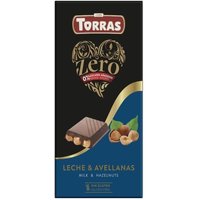 Torras Zero Milk&Hazelnuts Chocolate von Torras