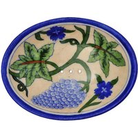 Tranquillo - Seifenschale Blue Pottery von Tranquillo