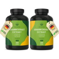 True Nature® Johanniskraut Extrakt Kapseln mit Vitamin B6, B12 & Folsäure von True Nature