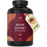 True Nature® Reishi Extrakt Kapseln Hochdosiert (770 mg) von True Nature