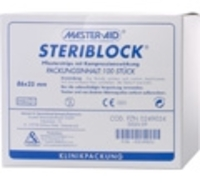 STERIBLOCK DIA 25x86 mm Kompressionspfl.ster.wei� 100 St von Trusetal Verbandstoffwerk GmbH