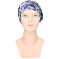 Turban Thula von Turbane - designs by Lofty in Blue/White Fantasy von Turbane - designs by Lofty