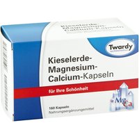 Kieselerde Magnesium Calcium Kapseln von Twardy