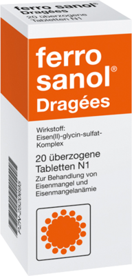FERRO SANOL �berzogene Tabletten 20 St von UCB Pharma GmbH