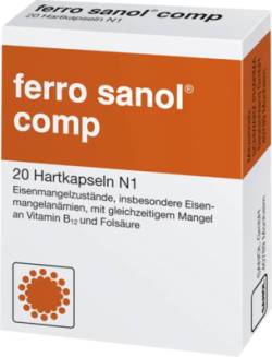FERRO SANOL comp. Hartkaps.m.msr.�berz.Pellets 20 St von UCB Pharma GmbH