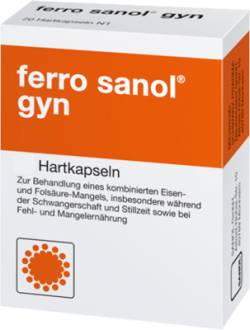 FERRO SANOL gyn Hartkaps.m.msr.�berz.Pellets 50 St von UCB Pharma GmbH