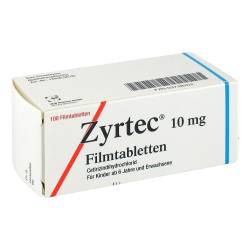 "Zyrtec 10mg Filmtabletten 100 Stück" von "UCB Pharma GmbH"
