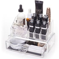Uniq Makeup-Acryl-Organizer mit 1 Schublade + Aufsatz, Sf-1061 von UNIQ