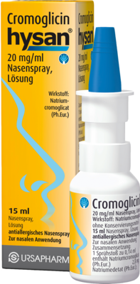 CROMOGLICIN hysan Nasenspray 15 ml von URSAPHARM Arzneimittel GmbH