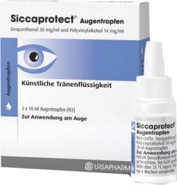 SICCAPROTECT Augentropfen 3X10 ml von URSAPHARM Arzneimittel GmbH