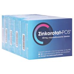 "Zinkorotat-POS Tabletten magensaftresistent 500 Stück" von "URSAPHARM Arzneimittel GmbH"