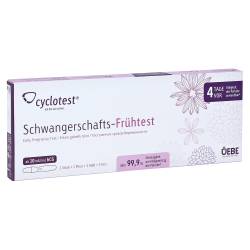 "CYCLOTEST Schwangerschafts-Frühtest 10 mlU/ml Urin 1 Stück" von "Uebe Medical GmbH"