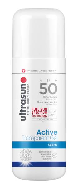 ultrasun Active Transparent Gel SPF 50 von Ultrasun AG