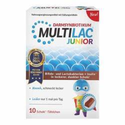 MULTILAC Darmsynbiotikum Junior T�felchen 50 g von Unilab GmbH