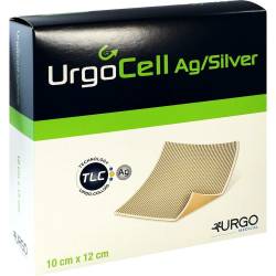 URGOCELL silver Non Adhesive Verband 10x12 cm 10 St Verband von Urgo GmbH