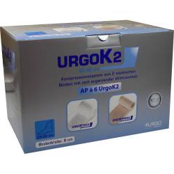 URGOK2 Kompr.Syst.8cm Knöchelumf.25-32cm 6 St Binden von Urgo GmbH