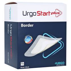 URGOSTART Plus Border 8x8 cm Wundverband 20 St Verband von Urgo GmbH