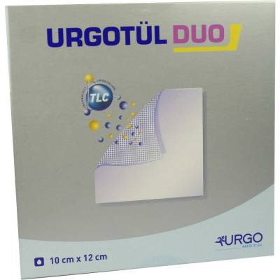 URGOTÜL Duo 10x12 cm Wundgaze 10 St Wundgaze von Urgo GmbH