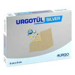 "URGOTÜL Silver 5x5 cm Wundgaze 10 Stück" von "Urgo GmbH"