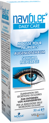 NAVIBLEF DAILY CARE Augenlidschaum 50 ml von VISUfarma B.V.