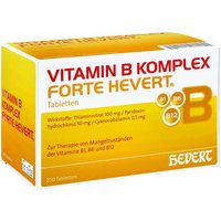 Vitamin B Komplex forte Hevert Tabletten von VITAMIN B HEVERT