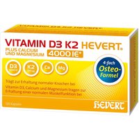 Vitamin D3 K2 Hevert plus Calcium und Magnesium 4000 IE von VITAMIN D3 HEVERT