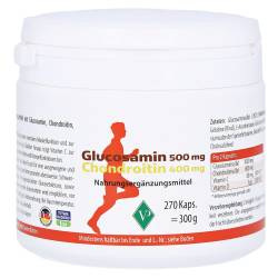 "Glucosamin 500 mg + Chondroitin 400 mg Kapseln 270 Stück" von "Velag Pharma GmbH"