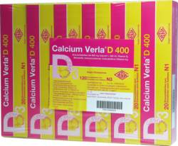 CALCIUM VERLA D 400 Brausetabletten 120 St von Verla-Pharm Arzneimittel GmbH & Co. KG