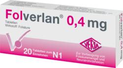 FOLVERLAN 0,4 mg Tabletten 20 St von Verla-Pharm Arzneimittel GmbH & Co. KG