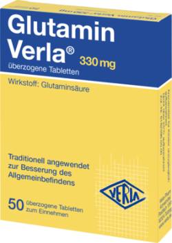 GLUTAMIN VERLA �berzogene Tabletten 50 St von Verla-Pharm Arzneimittel GmbH & Co. KG