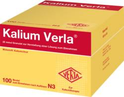 KALIUM VERLA Granulat Btl. 100 St von Verla-Pharm Arzneimittel GmbH & Co. KG