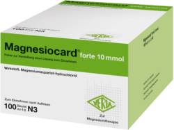 MAGNESIOCARD forte 10 mmol Plv.z.Her.e.Lsg.z.Einn. 100 St von Verla-Pharm Arzneimittel GmbH & Co. KG
