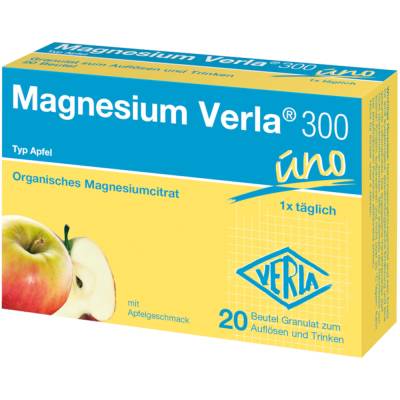 Magnesium Verla 300 uno Typ Apfel von Verla-Pharm Arzneimittel GmbH & Co. KG