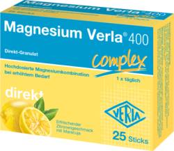MAGNESIUM VERLA 400 Zitrone Direkt-Granulat 25 St von Verla-Pharm Arzneimittel GmbH & Co. KG