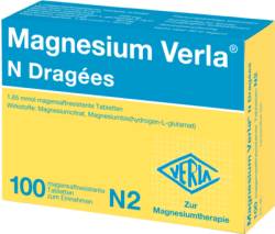 MAGNESIUM VERLA N Dragees 100 St von Verla-Pharm Arzneimittel GmbH & Co. KG