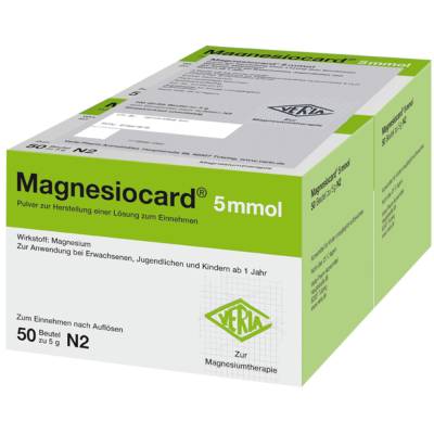 Magnesiocard 5 mmol Pulver von Verla-Pharm Arzneimittel GmbH & Co. KG