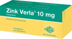 ZINK VERLA 10 mg Filmtabletten 50 St von Verla-Pharm Arzneimittel GmbH & Co. KG