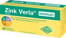 ZINK VERLA immun Kautabs 30 St von Verla-Pharm Arzneimittel GmbH & Co. KG