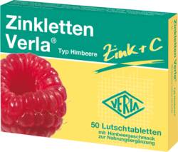 ZINKLETTEN Verla Himbeere Lutschtabletten 24.5 g von Verla-Pharm Arzneimittel GmbH & Co. KG