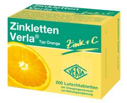 ZINKLETTEN Verla Orange Lutschtabletten 98 g von Verla-Pharm Arzneimittel GmbH & Co. KG
