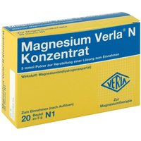 Magnesium Verla N Konzentrat von Verla